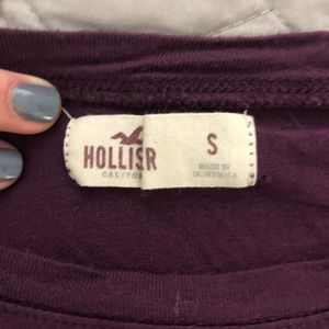Purple Hollister Top